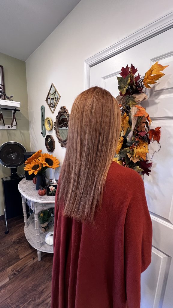 fall hair makeover