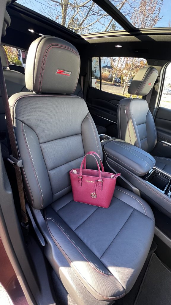 front seats in the traverse