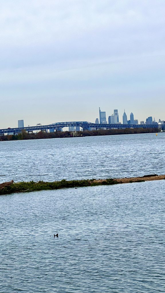 Philadelphia across the Delaware river