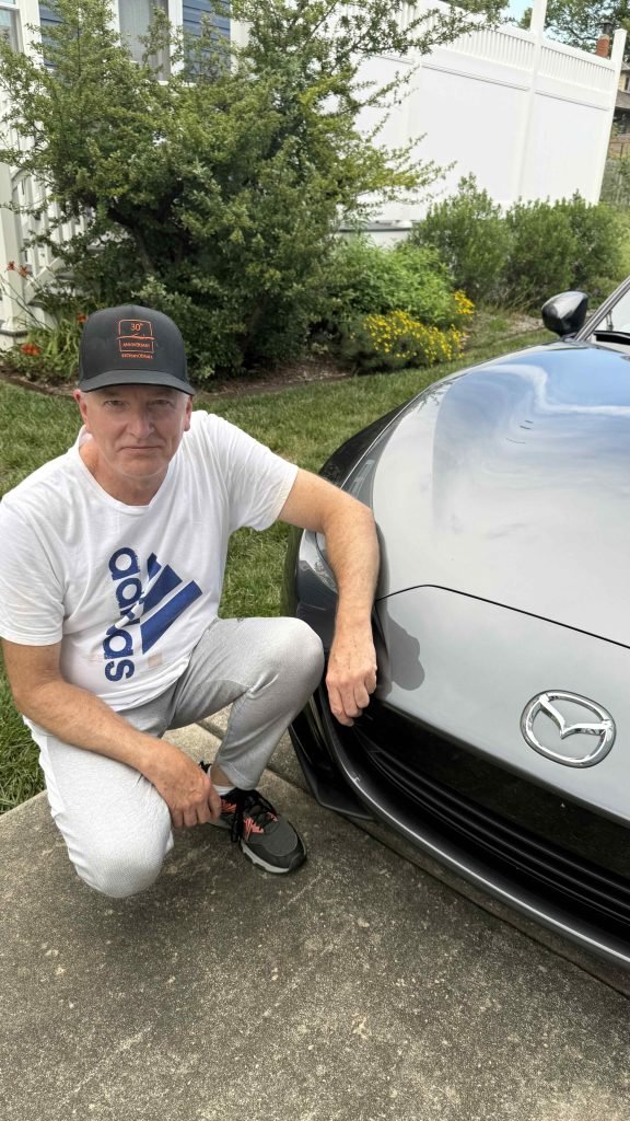 ready to go cruising in the MX-5