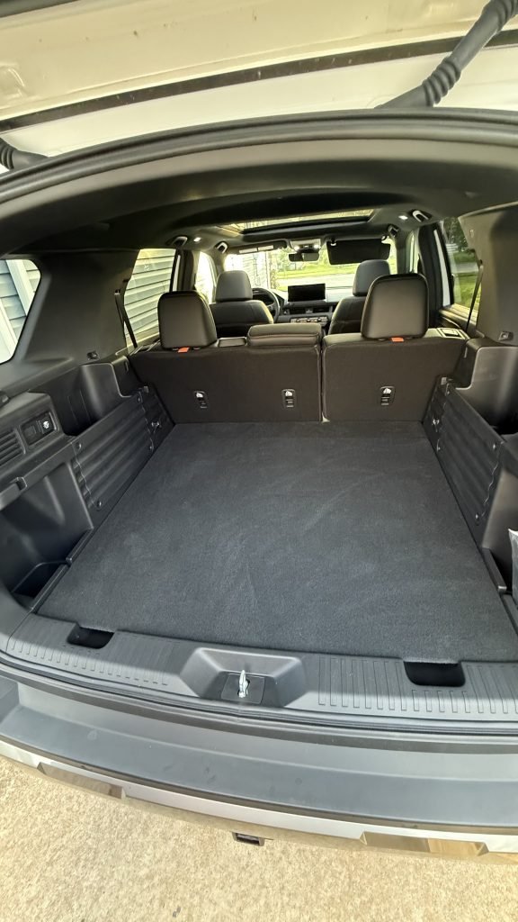 trunk space in the Passport