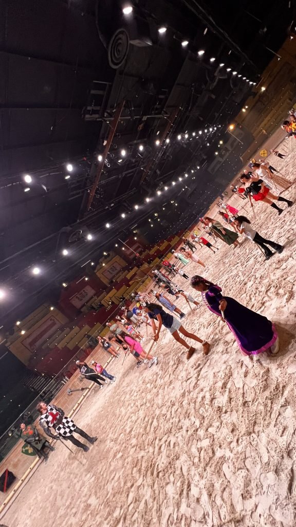 Knight training at Medieval Times