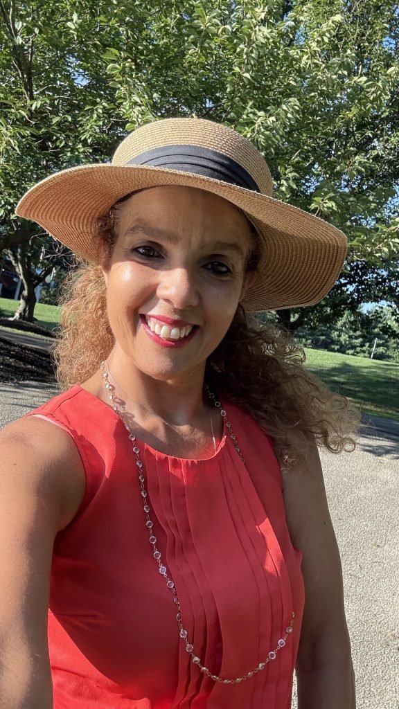 trendy latina ready for the concert