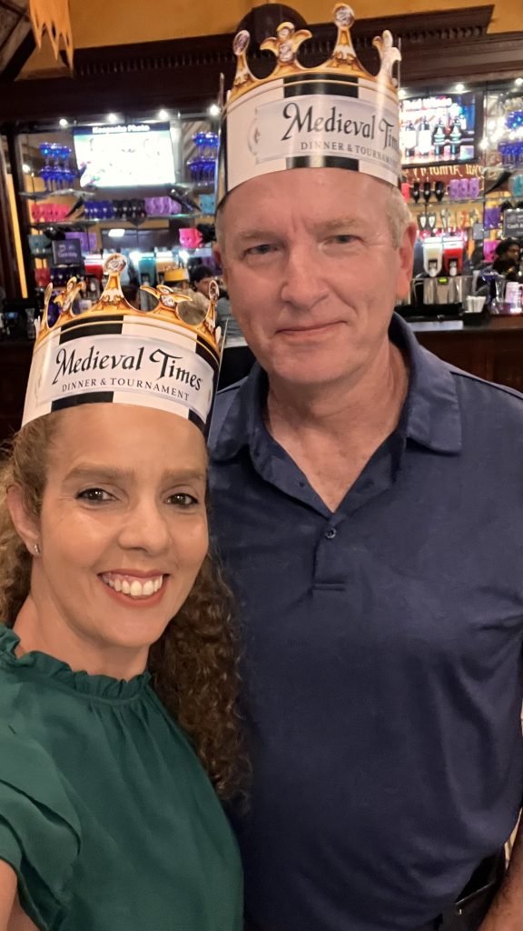 touring the Castle at Medieval Times