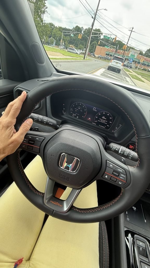 leather trimmed interior