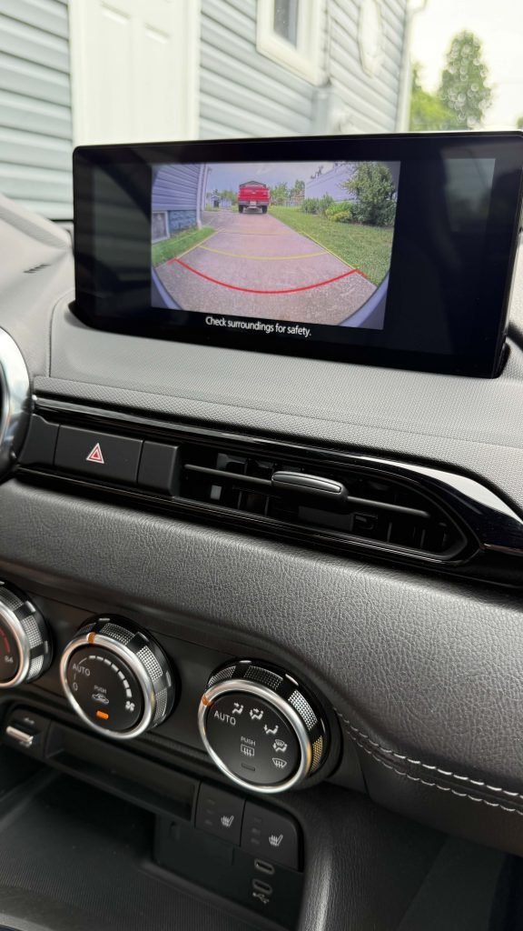 MX-5's camera view