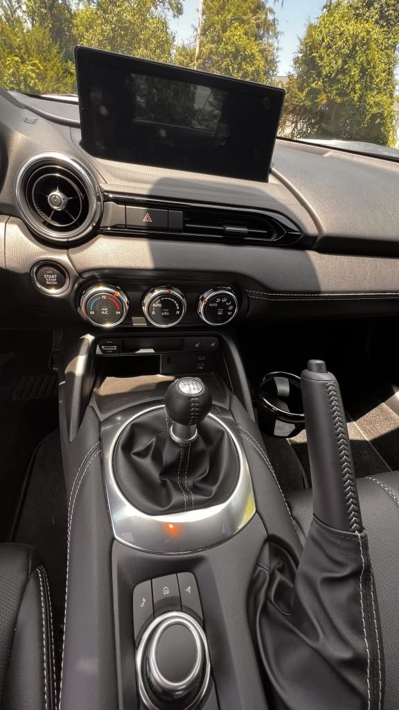 interior view of the MX-5