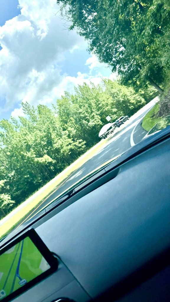 highway driving with the MX-5