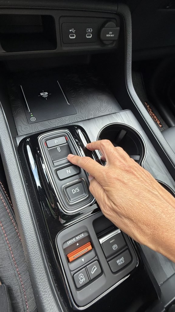 push button transmission controls