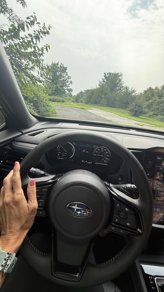 driving the hybrid Forester