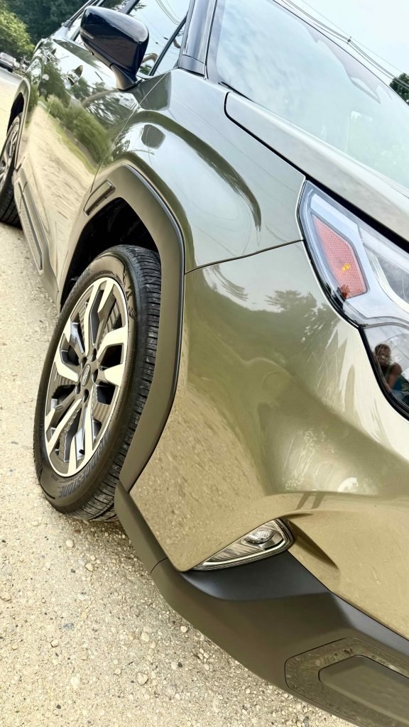 front side view of the Forester