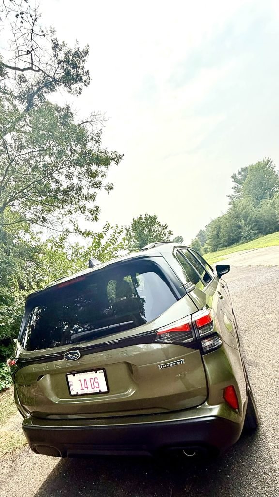 rear view of the 2025 Forester