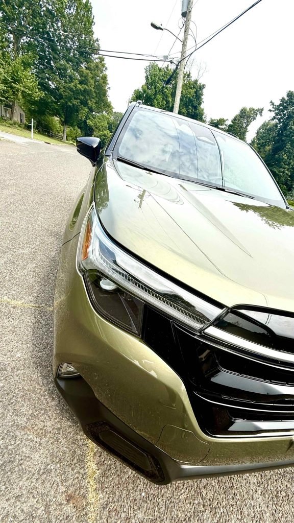 Forester's LED headlights