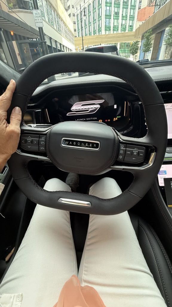 driving the Wagoneer S