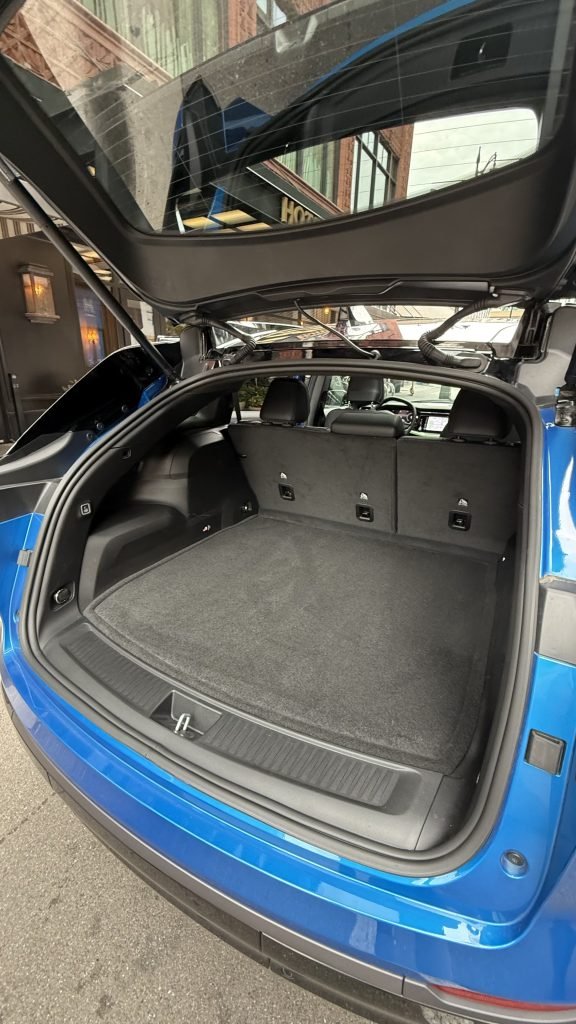 Wagoneer S storage area