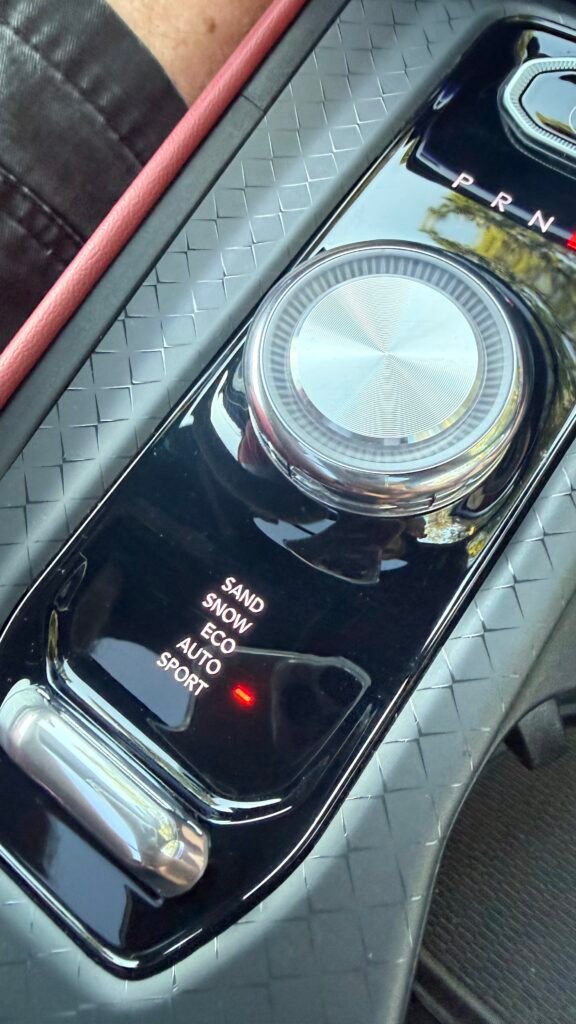 center console drive modes