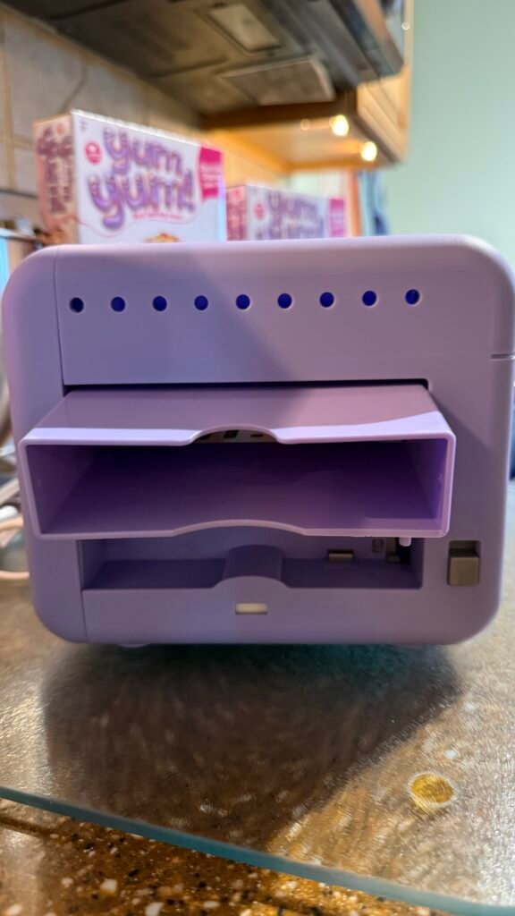 side view of the YumYum! oven