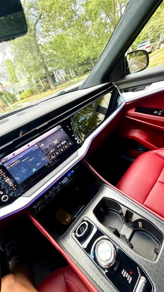 dashboard view of the Wagoneer S