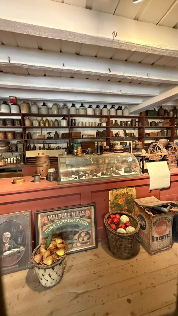 inside the village store