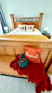 fall bedroom makeover