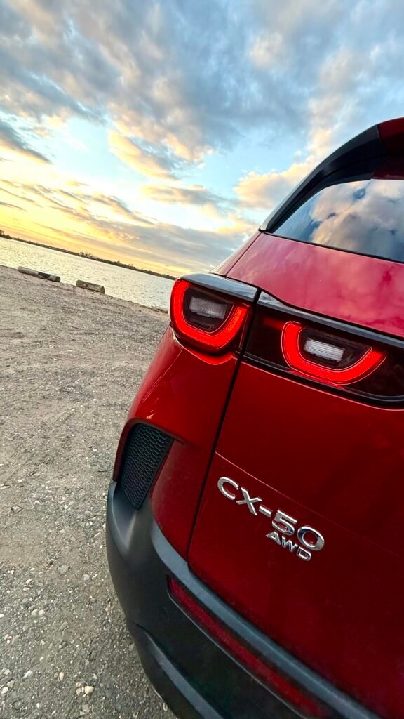 CX 50 and the sunset