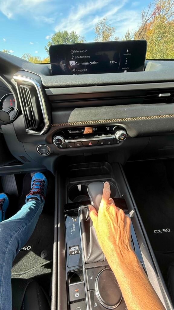 2026 Mazda CX 50 center console