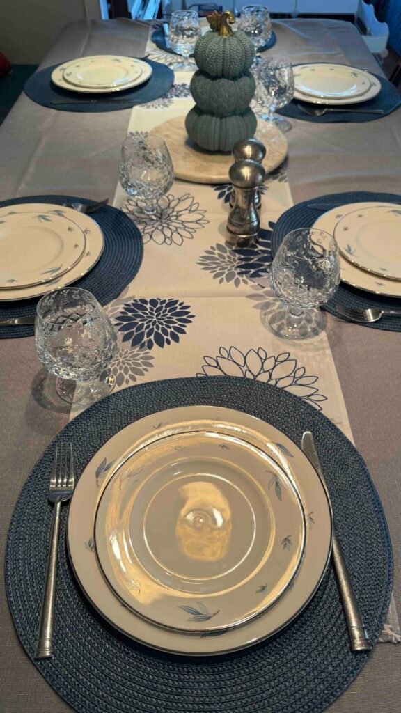 ready for dinner with friends