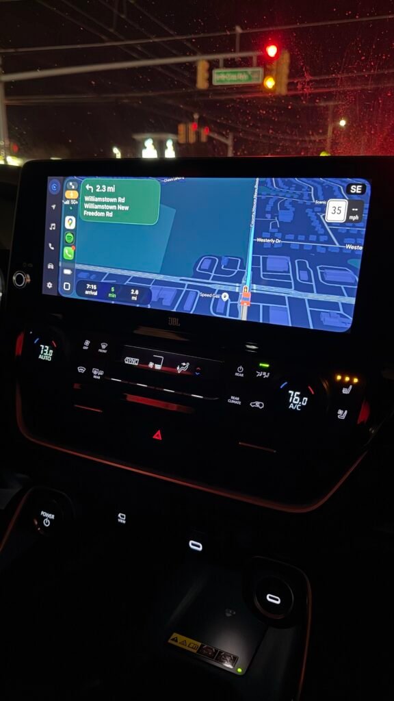 on a trip with great MPG