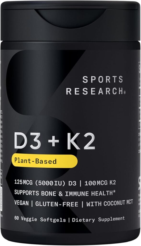 D3 + K2 dietary supplement