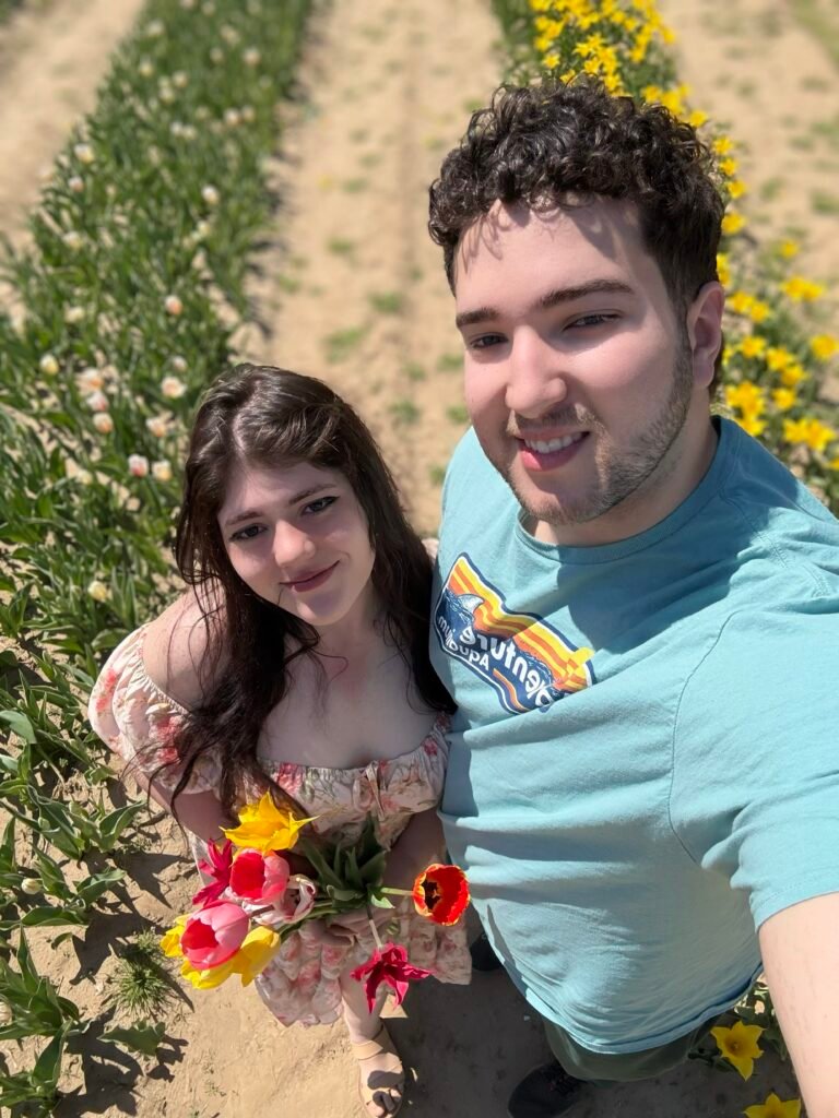 happy farm visitors