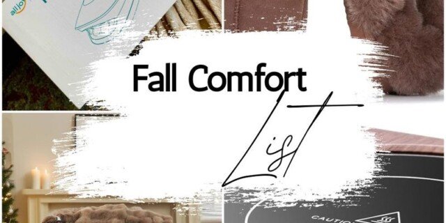 Fall Comfort List